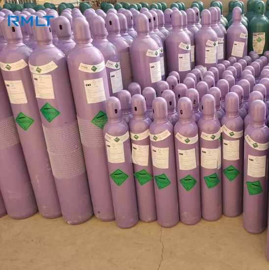 Alta pureza 99,999% 99,9999% Grau alimentício CO2 Dióxido de carbono Hélio Líquido Industrial Argônio Gás